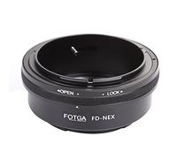 FOTGA Bague de conversion d'adaptateur de monture E pour objectif Canon FD, Appareil photo sans miroir Sony NEX Nex-3 NEX-5C NEX-6 A7 A7S A7RII III A9 A6000 A6300 A6500 FD-NEX