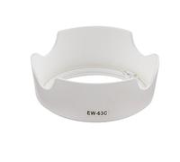 Fotga Baïonnette Pare-Soleil Lens Hood pour Canon EF-S 18-55mm f/3.5-5.6 is STM EW-63C - Blanc