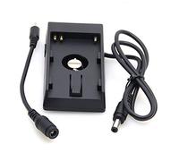 FOTGA Battery Mount Plate Adapter for Sony BP-U60 BP-U30 Battery to Power BMD BMCC BMPCC BMPC 4K Camera, Extra DC5521 Port for Another Device