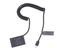 Fotga Câble adaptateur d'alimentation USB Type-C USB-C + batterie factice décodée LP-E17 Coupleur DR-E18 pour Canon R50 R50V R8 R10 R100 RP 77D 200D II 250D 750D 760D 800D 850D 8000D 9000D Appareil