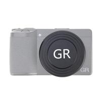 Fotga Cache-objectif en aluminium à clipser pour Ricoh GR II HDF GR III HDF GR IIIX HDF GRII GRIII HDF avec intérieur doux intégré