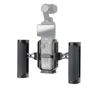 FOTGA Cage en alliage d'aluminium avec deux poignées pour DJI Osmo Pocket 3