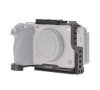 Fotga Cage pour appareil photo avec rail NATO 0,6 cm et trou de 0,95 cm avec trous de localisation Arri pour Sony Fx3 FX30 ILME-FX30 Cinéma réalisation de films vidéo, pince Arca Swiss