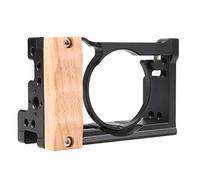 FOTGA Cage pour appareil photo avec stabilisateur en alliage d'aluminium avec sabot Cold Shoe et vis 1/4" pour Sony RX100 VII et RX100 VI