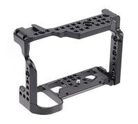 FOTGA Cage pour appareil photo avec stabilisateur en alliage d'aluminium avec sabot Cold Shoe et vis 1/4" 3/8" pour Canon EOS R5 R6