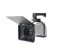 Fotga Cage pour appareil photo + poignée supérieure + mini boîte mate pour Panasonic Lumix S5II S5 Mark II DSLR sans miroir pour réalisation de films vidéo compatible Arca Swiss Clamp