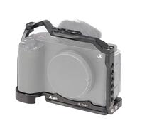 FOTGA Cage pour appareil photo Sony ZV-E1, stabilisateur de vlogging vidéo en aluminium avec rail OTAN, 1/4"-20 vis, goupille de fixation 3/8"-16 pour Arri Grip, plaque de dégagement rapide pour