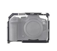 FOTGA Cage pour appareil photo vidéo - Stabilisateur Rig en alliage d'aluminium avec chaussure froide et vis 1/4" 3/8" pour appareil photo sans miroir Canon EOS R6 Mark II R6II