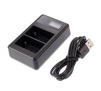 FOTGA Chargeur de Batterie USB Dual / 2 NP-F550 pour Sony DSR-PD170 DSC-D700 DCR-TR7000 DCR-TRV110 DCR-TRV130 DCR-TRV210 DCR-TRV310 DCR-TRV315 DCR-TRV320 Caméras DSLR