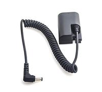 Fotga Decoded Dummy Battery LP-E6,DC Coupler DR-E6 for Canon EOS 5DII 5DIII 5DIV 6D 6DII 70D 7D 7DII DSLR Camera SmallHD Monitor 501 502 702