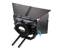 Fotga DP Kit vidéo professionnel DSLR, Rig set, Système de production de film : Follow Focus + Matte Box + poignée supérieure + Plateau de rail de 15 mm + fouet de vitesse + poignée avant + pince C, le meilleur choix pour votre kit vidéo DIY, vendu par le fabricant directement.