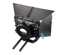 FOTGA DP3000 M3 4x4 Matte Box Mate Boîte pivotante pour Barre de Rail de 15mm Suivre Focus Rig Canon EOS R EOS-1D X Mark II 5D II III IV 5DS 6D 7D Nikon D3500 Z7 D5 D850 D750 BMPCC 4K