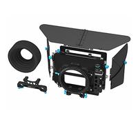 Fotga DP500III DSLR Professionnel Swing-away Matte Box Kit avec parasols + 15mm-19mm adaptateur pour tiges 15mm 19mm Système de Rig Fit pour tous DSLR vidéo que Blackmagic CCMB BMPCC Canon 5D MarkII Mark III 5DIV Sony A7R A7RII A7 A7II A7S A7SII Panasonic GH3 GH4 Nikon D500 BMPC URSA URSA mini