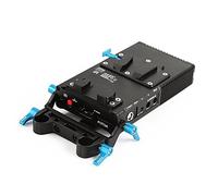 Fotga DP500III Mark 3 CCUPS V Support Batterie d'alimentation Power Supply avec Adaptateur 15 mm Rod + DC Coupler DR-E6 pour Canon 5D2 5D Mark II 5D3 5D Mark III 7D