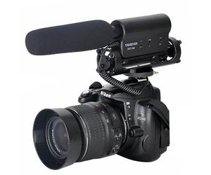 FOTGA DV stéréo Microphone Mic pour caméra 3.5mm Appareil Photo Reflex numérique Nikon D300S/D4/D35/D5100/D800/D3200/D7000 Canon 5D 5D3 7D 550D 60D 600D 5D 650D