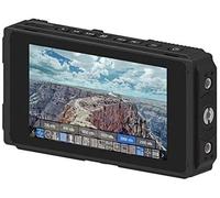 Fotga E50 Écran de champ d'appareil photo 5 ultra lumineux 2500 nit HD IPS écran tactile avec 3D LUT, forme d'onde, câble HDMI 4K, deux compartiments pour batterie pour appareil photo reflex