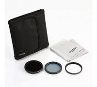 Fotga filtre de fond : 1pc fin variable fader nD filtre densité neutre ajustable nD2 à nD400 mehrfachbeschichtung 1pc super slim mC filtre circulaire polarisant pour objectif 1pc filtre multi-coated ultra-slim mC-filtre uV-filter - 1pc objectif chiffon 1pc 3 en 1-filter-support pour dSLR sony canon nikon pentax-olymp panasonic objectif 43 mm (set de filtres)