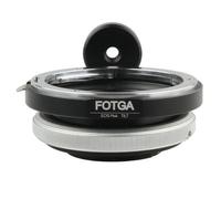 FOTGA inclinable Objectif Adaptateur pour Canon EOS EF EF-S vers Appareil Photo Micro 4/3 M4/3, Panasonic GH3 / 4 GH5, Olympus E-PL7 / 8/9 M1X E-M5 II E-M10 II III