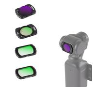 FOTGA Kit CPL magnétique + densité neutre ND2-32 variable + diffusion noire 1/4 + filtre d'objectif MC-UV pour DJI Osmo Pocket 3, verre optique HD, multi-revêtement