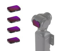 FOTGA Kit de filtres magnétiques ND8 + ND16 + ND32 + ND64 pour DJI Osmo Pocket 3, verre optique HD, multi-revêtement