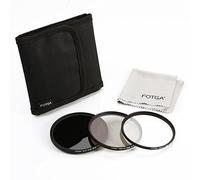 FOTGA Kit filtre de base : 1pc Fine variable Fader ND filtre Densité Neutre ND2 réglable à ND400 + 1pc Super Slim Filtre polarisant circulaire CPL objectif de filtre + Chiffon de filtres 1pc Super Slim Filtre UV + 1pc Objectif + 1pc 3 en 1 olympe Support de filtre pour Canon Nikon Sony Pentax, Panasonic DSLR Lens (82 mm Set de filtres)