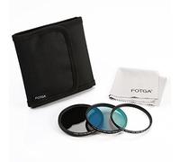 FOTGA Kit filtre de base : 1pc Fine variable Fader ND filtre Densité Neutre ND2 réglable à ND400 + compartiment 1pc Super Slim Plus Revêtement MC Filtre polarisant circulaire CPL objectif de filtre + Chiffon de filtres 1pc Super Slim multi-couches Filtre UV MC + 1pc Objectif + 1pc 3 en 1 olympe Support de filtre pour Canon Nikon Sony Pentax, Panasonic DSLR Lens (67 mm Set de filtres)