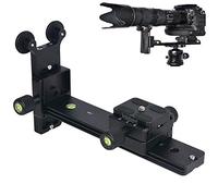 Fotga L200 Support d'objectif à dégagement rapide + rail coulissant pour téléobjectif à longue focalisation et trépied à tête boule pour appareil photo reflex numérique
