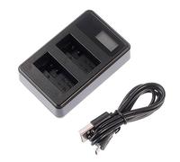 FOTGA LCD USB Dual / 2 LP-E8 Chargeur de Batterie pour Canon EOS 550D 600D 650D 700D Rebel T2i T3i T4i DSLR Caméras