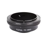 Fotga M4/3 - Objectif pour Canon FD FL - Objectif vers micro M43 CE - Bague d'adaptation de montage en métal pour Panasonic, GH3, G2, GH4, GH5, GH5s, Olympus, G7, GH4, GF7, OM-D EM1