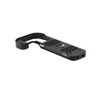 Fotga P1100 Support de trépied à dégagement rapide pour appareil photo numérique Nikon Coolpix P1100 P1000, base Arca Swiss avec 1/4"-20" 3/8"-16 trous, design anti-torsion