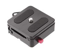 Fotga P50 Quick Release Plate QR Clamp + 1/4" Plateau rapide Kit 50 mm Adaptateur 3/8" Montage universel pour rotule trépied Ballhead Compatible avec Arca Swiss RRS Manfrotto Benro Standard