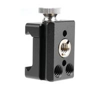 FOTGA Pince NATO à dégagement rapide avec trous filetés de 6,35 mm, trou de localisation ARRI de 6,35 mm et 0,95 cm pour cage d'appareil photo, compatible avec stabilisateur DJI Ronin RSC2 RS3 RS3 Pro