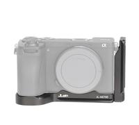 FOTGA Plaque à dégagement rapide en forme de L pour appareil photo sans miroir Sony Alpha A6700 (ILCE-6700), plaque verticale extensible pour stabilisateur DJI RS2/RSC2/RS3/RS3 Pro/RS3 Mini