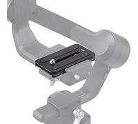 FOTGA Plaque à dégagement Rapide PU 70 mm pour DJI Ronin SC Gimbal Stabilisateur Compatible avec trépied Standard Arca Swiss Tête sphérique 1/4" Universelle pour Appareil Photo Reflex numérique