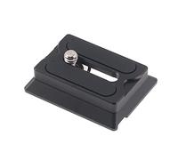 FOTGA Plaque de dégagement rapide supérieure pour DJI Ronin RS 2/RSC 2/RS 3/RS 3 Pro/RS 4/RS 4 Pro/RS 4 Mini stabilisateur compatible avec tête sphérique de trépied Arca Swiss, plaque universelle à