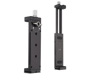 FOTGA Support de tablette en aluminium, adaptateur de trépied universel en métal avec support de griffe, filetage de vis de 6,35 mm et rail Acra Swiss pour iPad Pro/Mini/Air/Surface Pro/iPhone/Galaxy