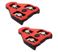 FOTGROY Chaussures antidérapantes compatibles avec Peloton Look Arc Delta - Ensemble de Chaussures antidérapantes pour vélo Rotation de 9°Losange