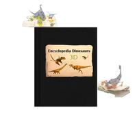 FOTJDRUJ Mon EncyclopéDie Des Dinosaures, EncyclopéDie Interactive Pop - Up Dinosaure, MatéRiel De Qualité, Livres Indispensables Pour L'éDucation Et Le Divertissement à La Maison