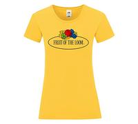 FOTL Vintage Ladies Tee (Lrg Logo) - Sunflower - XL