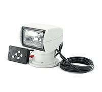 FOTN Projecteur télécommandé pour bateau, camion, voiture, yacht, 24 V, 100 W, blanc, étanche, rotation à 360 degrés, éclairage omnidirectionnel