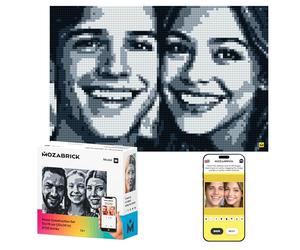 Foto Costruttore Mozabrick Model M Gioco di costruzione per trasformare le immagini e fotografie in mosaico Pixel Art fai da te. Crea puzzle personali con i mattoncini Mozabrick!