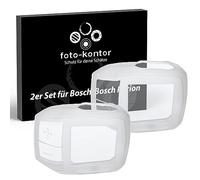 foto-kontor 2X Housse de Protection adaptée à l'unité de Commande de l'écran de l'e-Bike Compatible avec Bosch Purion Housse de l'écran TPU Contre l'eau et la saleté Transparent