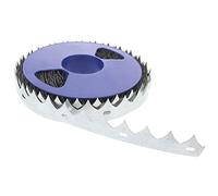 foto-kontor 50 m de fil barbelé en bande sur rouleau - Fil S-Draht NATO - Fil barbelé avec lames de 30 mm et œillets