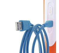 foto-kontor Câble de rechange compatible avec Ravensburger TipToi Stylet Génération 4 USB Bleu Câble de connexion Câble de charge Câble de données pour le chargement, la synchronisation et le