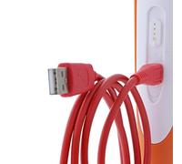 foto-kontor Câble de rechange compatible avec Ravensburger TipToi Stylet Génération 4 USB Rouge Câble de Connexion Câble de Charge Câble de Données pour Charger Synchronisation Transfert de Données