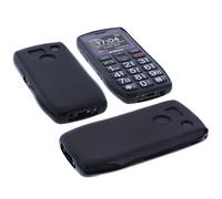 foto-kontor Coque Compatible avec Artfone C1 4G Volte Housse pour Smartphone Étui en Caoutchouc TPU Noir