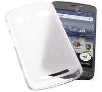 foto-kontor Coque Compatible avec Doro 8040 Housse pour Smartphone Étui en Caoutchouc TPU Blanc Transparent