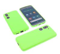 foto-kontor Coque Compatible avec Doro 8050/8050 Plus Housse pour Smartphone Étui en Caoutchouc TPU Vert