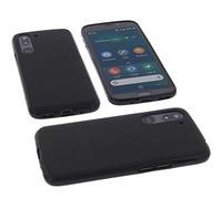 foto-kontor Coque Compatible avec Doro 8050/8050 Plus Housse pour Smartphone Étui en Caoutchouc TPU Noir