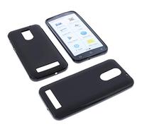 foto-kontor Coque Compatible avec Emporia Smart 4 Housse pour Smartphone Étui en Caoutchouc TPU Noir